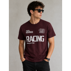 Racing Club Vintage Bordo Tişört