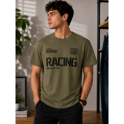 Racing Club Vintage Yeşil Tişört