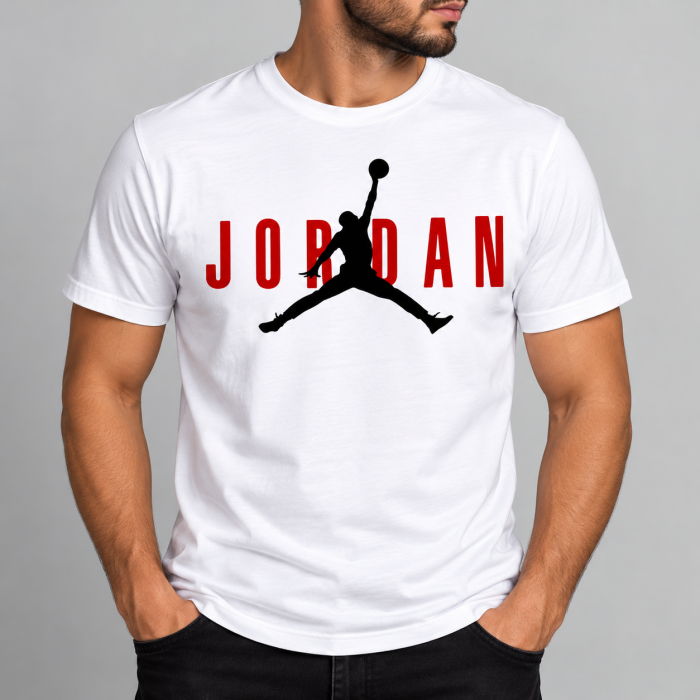 Jordan 23 Jumpman Baskılı Erkek Tişört Jordan 23 Jumpman Baskılı Erkek Tişört