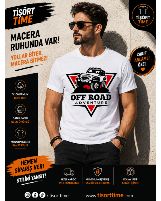 Jeep Off Road Adventure Tişört